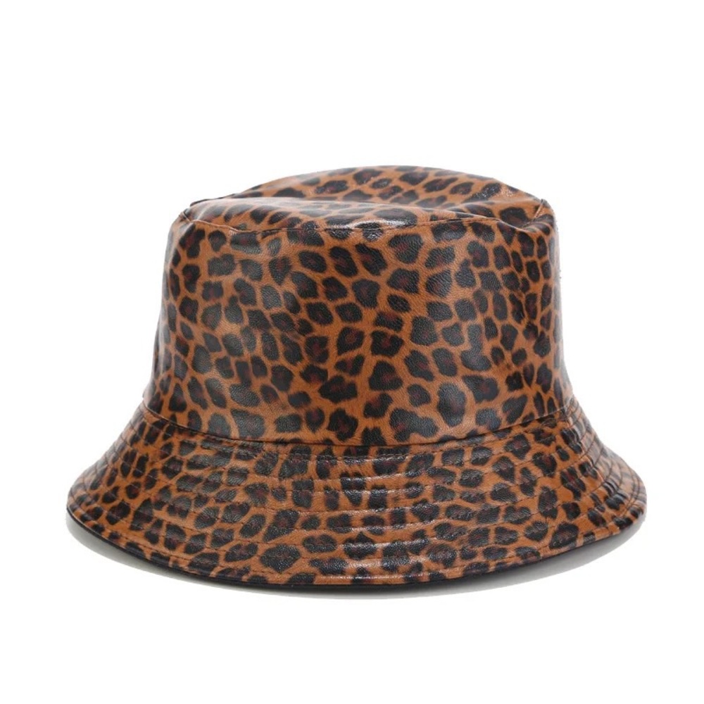 Leopard print hat